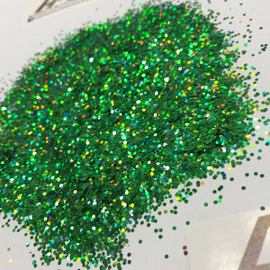1mm Holographic Green