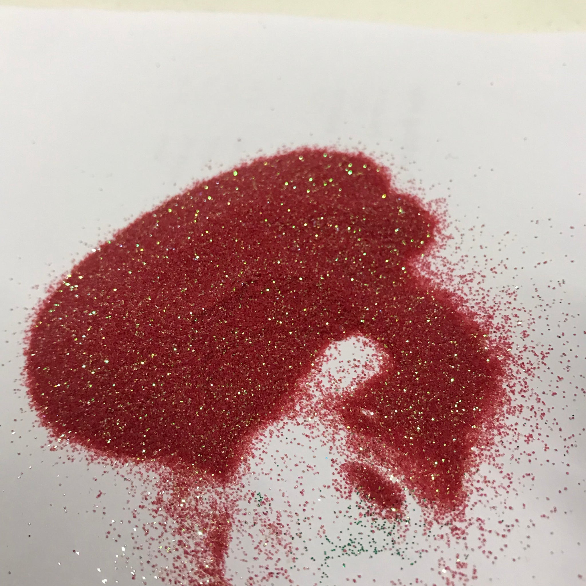 IRIDESCENT RED FINE GLITTER – Aubreys Accessories - Nail, Craft & Resin  Glitter