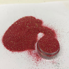 IRIDESCENT RED FINE GLITTER