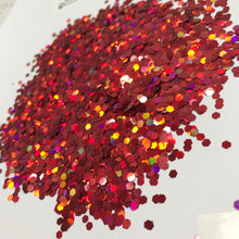 2mm Holographic Red
