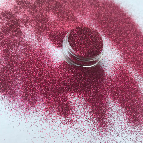 BERRY RED FINE GLITTER