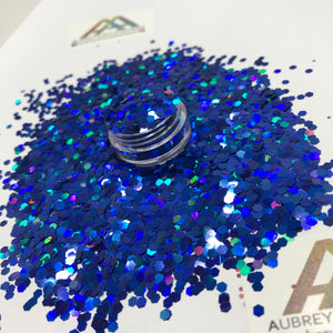 2mm Holographic Blue