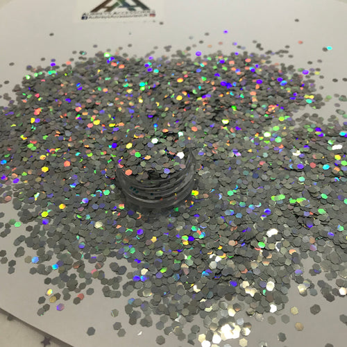 2mm Holographic Silver